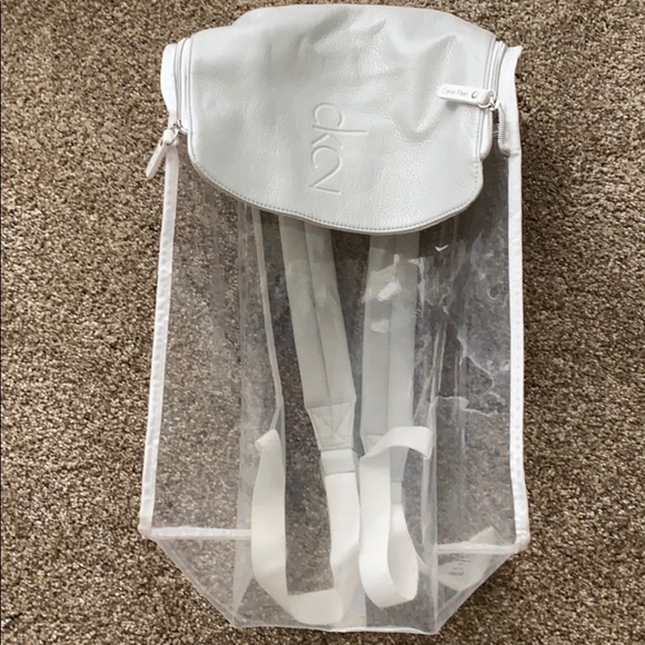 calvin klein clear backpack